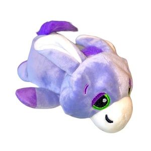 Cutetitos 7” floppito donkito Donkey Purple Soft Plush 2019 Basic Fun Series 2